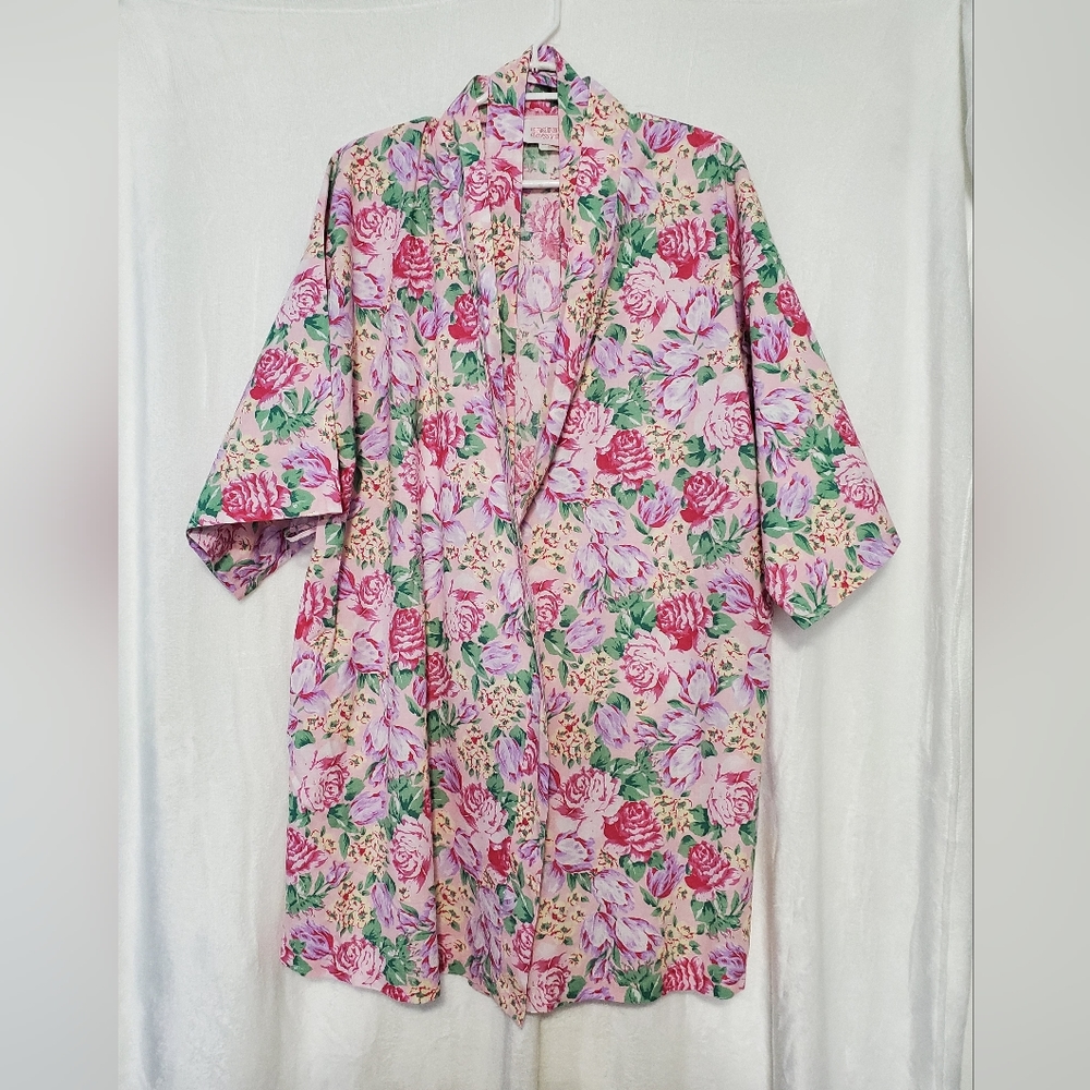 Vintage Andrew downs Floral Robe
